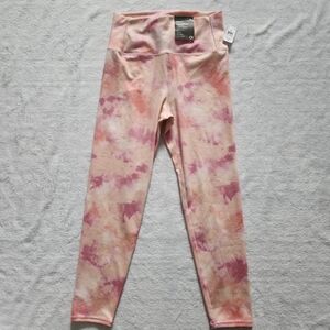 GAP Women's Tie Dye High Waist Yoga Gym Ankle Legging Medium NEW Activewear‎